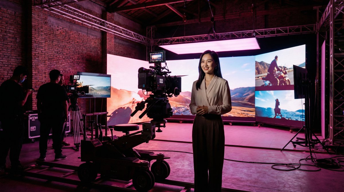 榴莲视频影视传媒制作现场